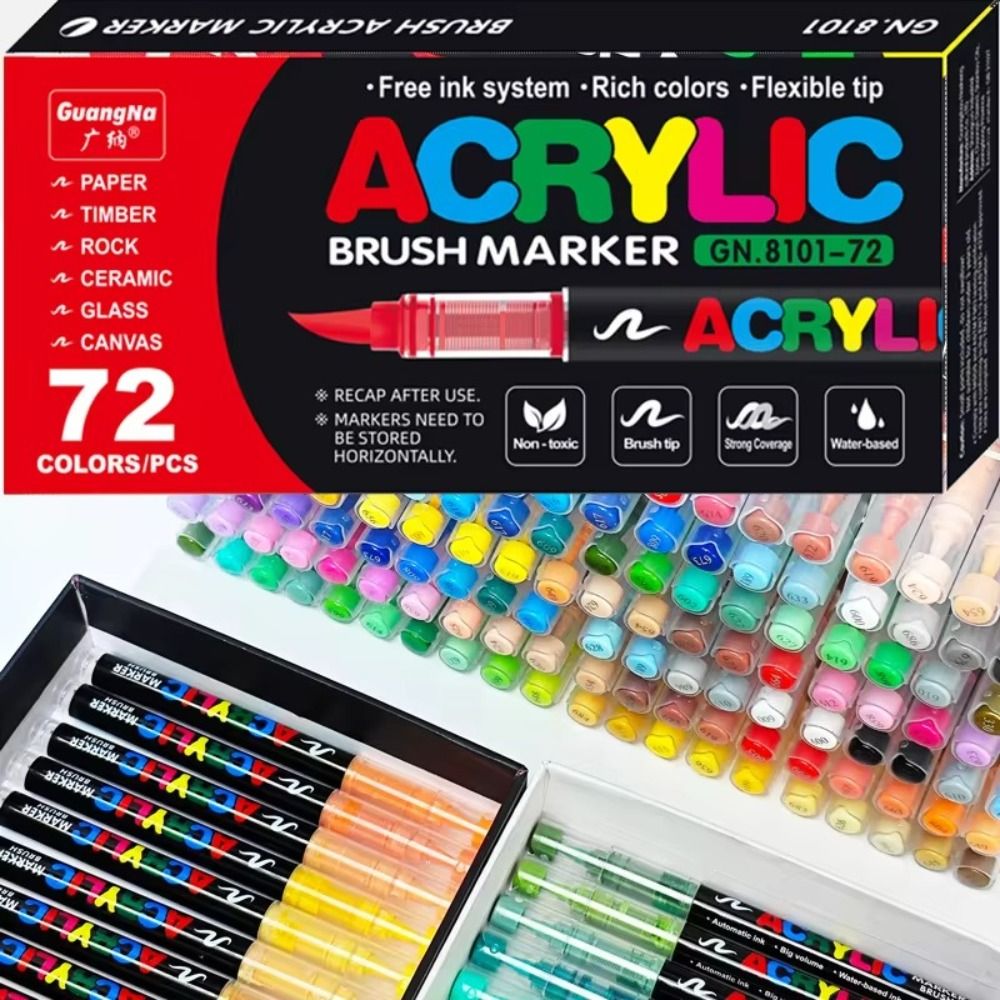 Copic Marker Classic - 12/24/36/48/60/72/100/120 Kolorów Pisaki z Farbą Akrylową