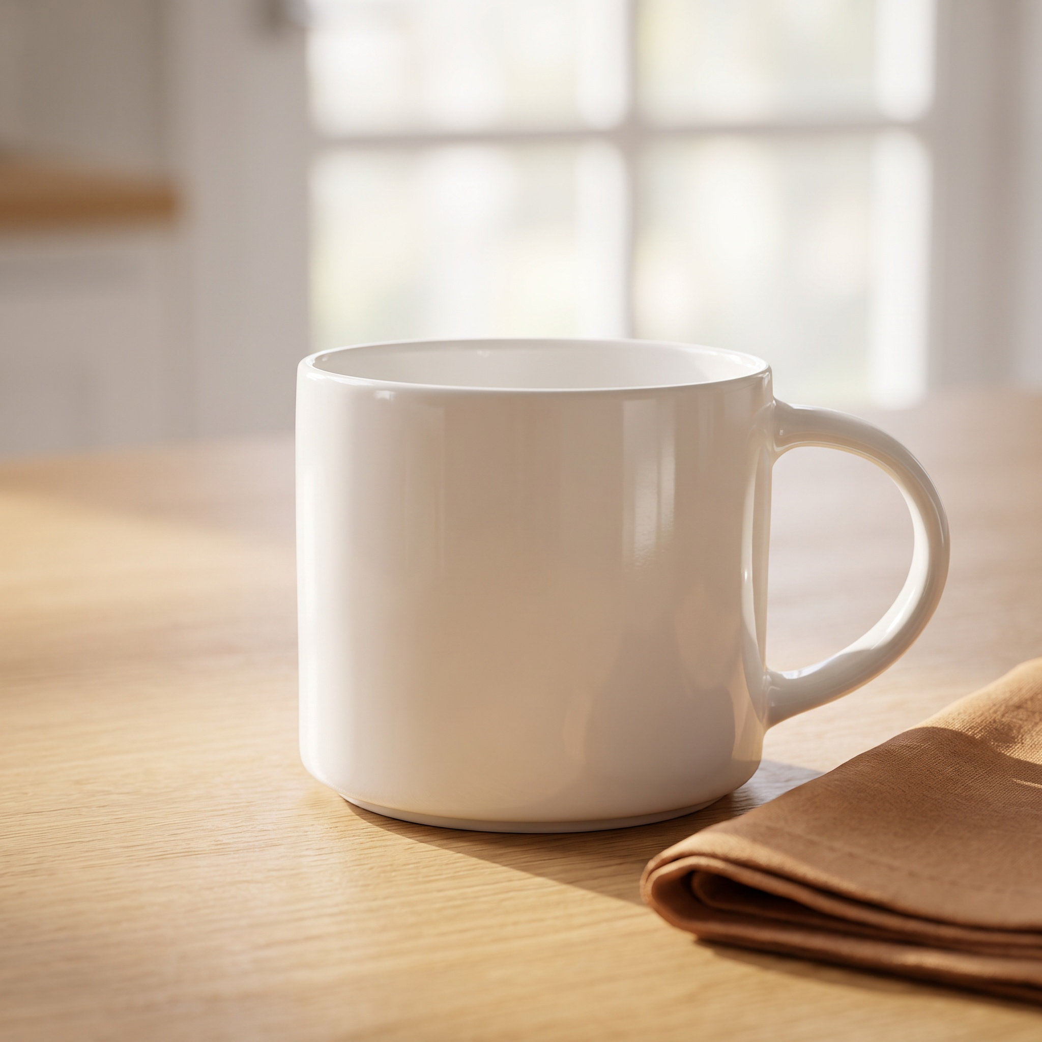 Sublimation Mug White - Biały ceramiczny kubek do kawy, pojemność
