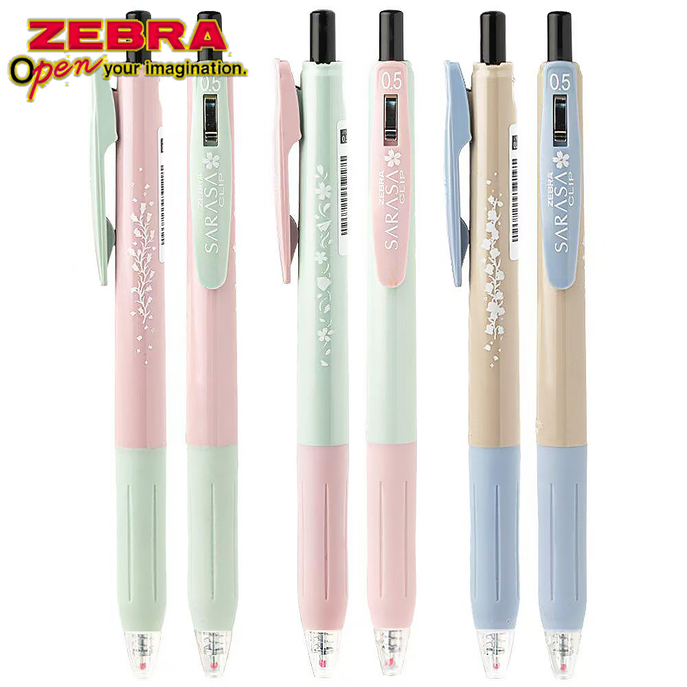 Pentel Pen Energel - 3 szt./zestaw Japońskie długopisy żelowe ZEBRA