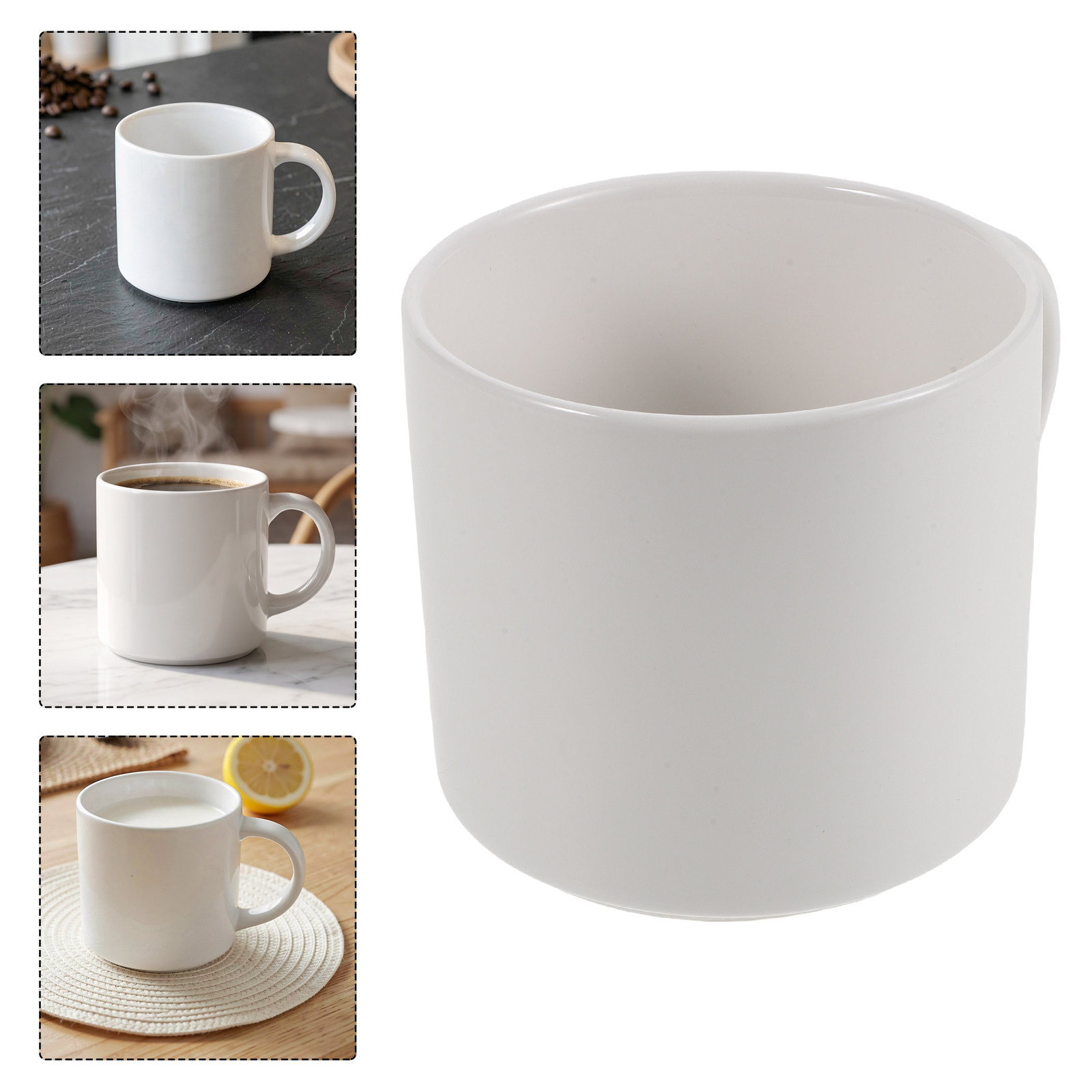 Biały ceramiczny kubek do kawy – Sublimation Mug White recenzja i cena