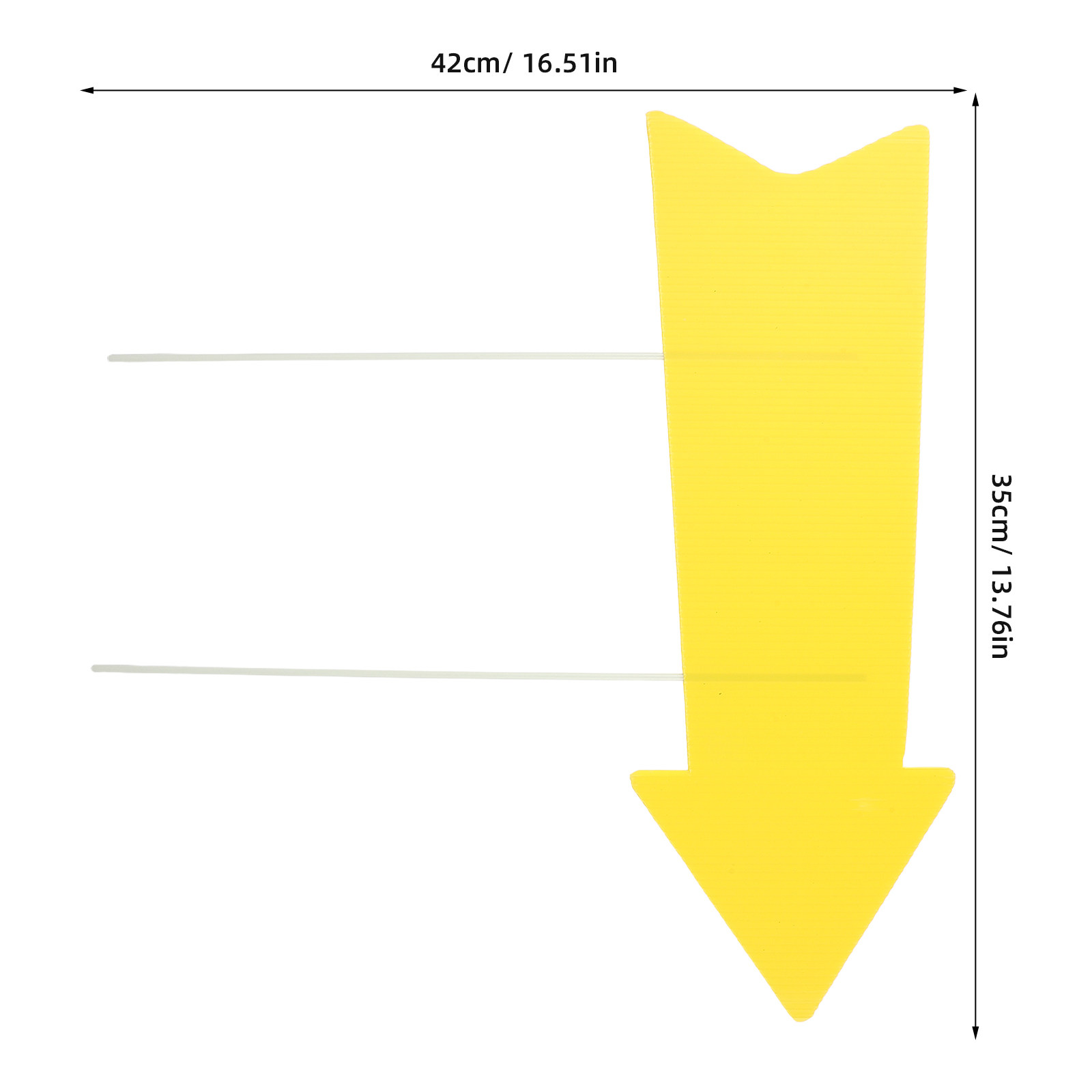 10 szt. Puste tabliczki w kszt – Yard Sign Blank recenzja i cena