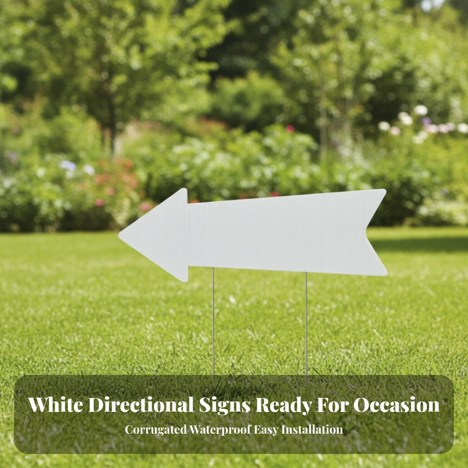 Puste tabliczki ogrodowe z fal – Yard Sign Blank recenzja i cena
