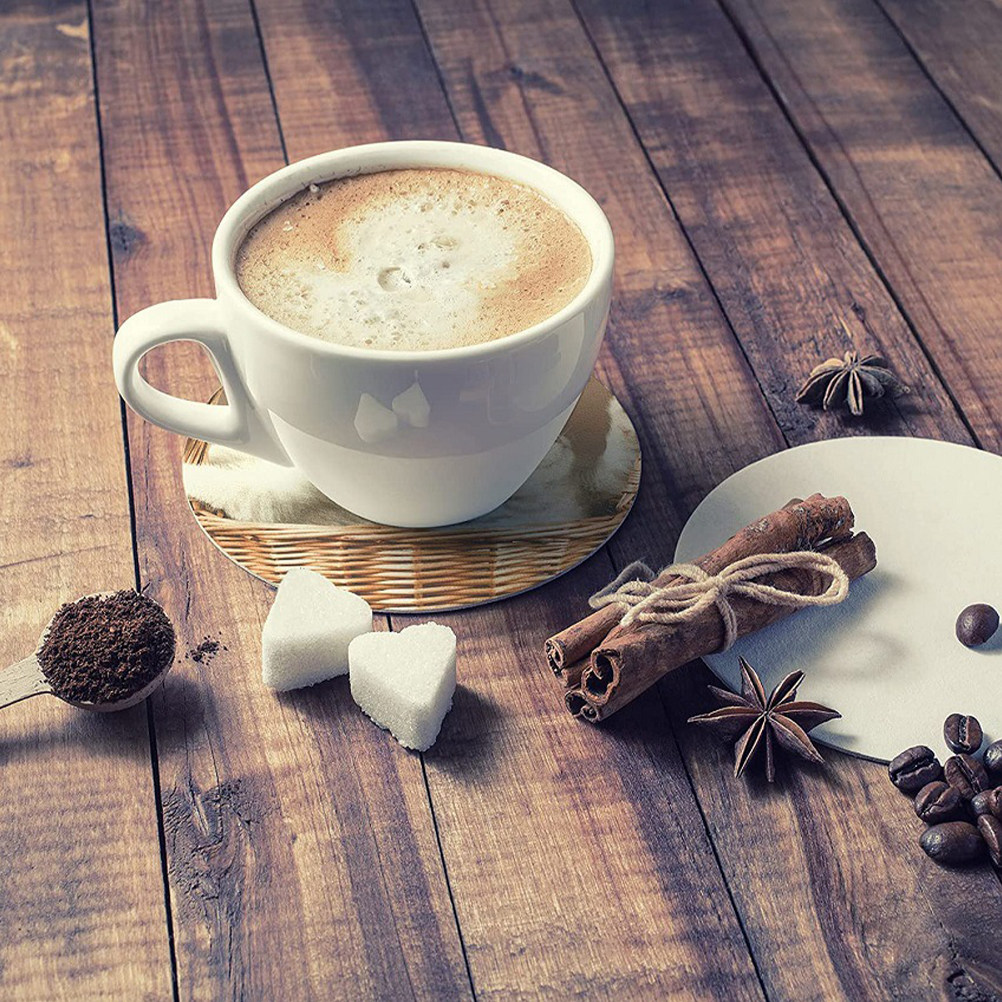 50 szt. Okrągłe podkładki term – Coaster Sublimation Blank recenzja i cena