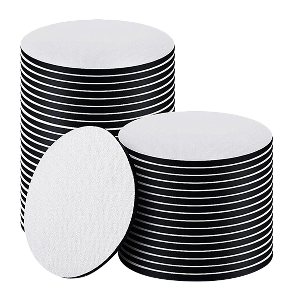 50 szt. Okrągłe podkładki term – Coaster Sublimation Blank recenzja i cena